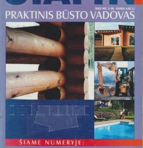 2003 * STATYK! NR.5 * VILA  PRIE KALVIŲ   EŽERO 